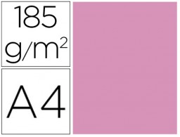 50h. cartulina Guarro A4 185g/m² rosa chicle